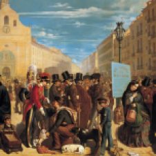 Cortes (1855) escena urbana